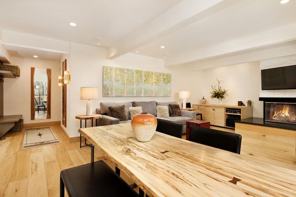 Chateau Roaring Fork Unit 25, Contemporary Condo With River Views, Close To Town Aspen Ngoại thất bức ảnh